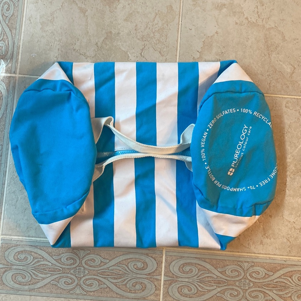 Pureology canvas beach bag